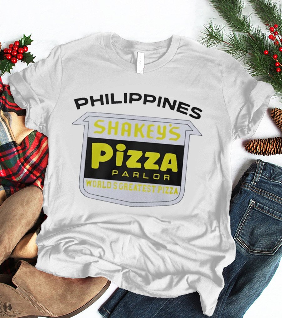 Philippines Shakey's Pizza Parlor World's Greatest Pizza T-Shirt