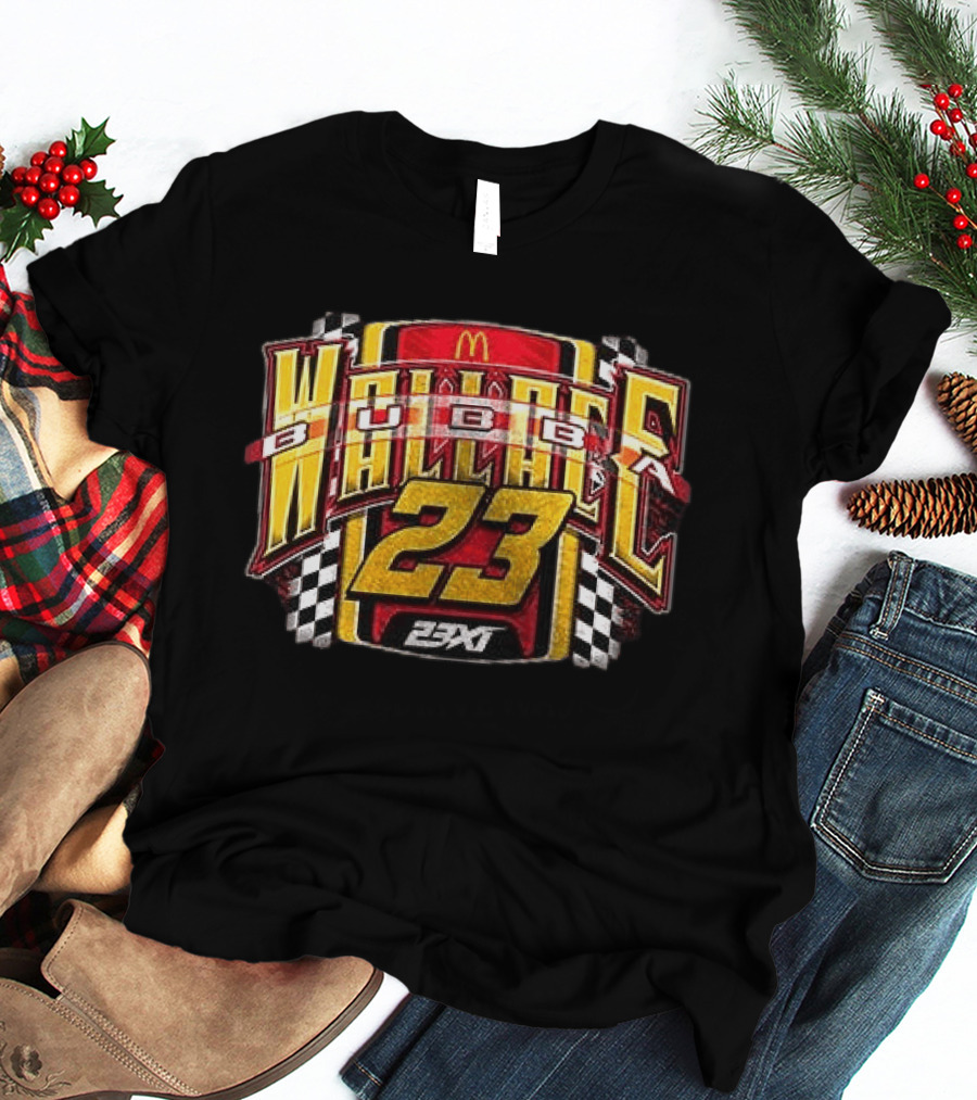 23XI Bubba Wallace McDonald's Racing 23 T-Shirt