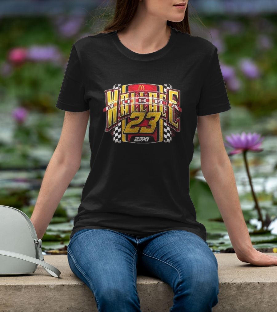 23XI Bubba Wallace McDonald's Racing 23 T-Shirt