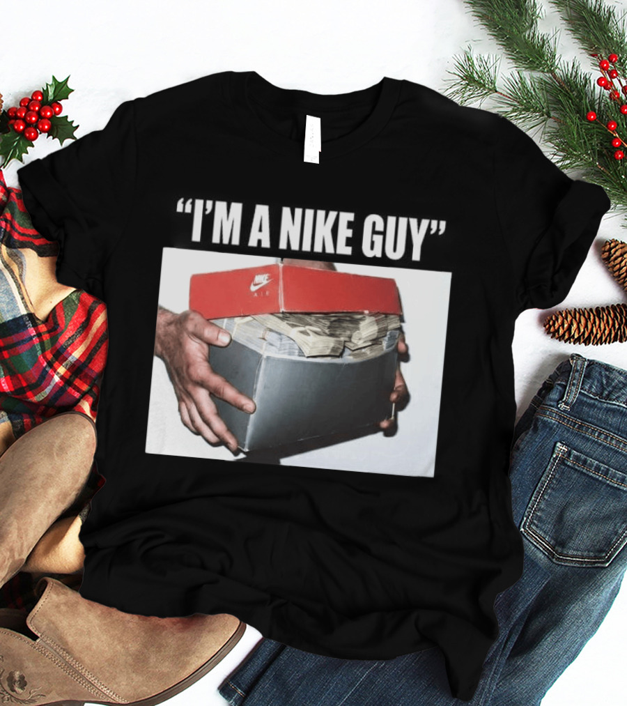 LeBron James Nike Air Cash Sneaker Box T-Shirt