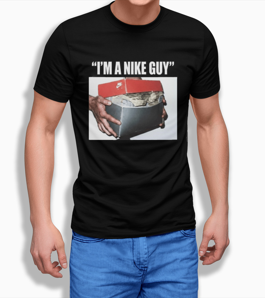 LeBron James Nike Air Cash Sneaker Box T-Shirt
