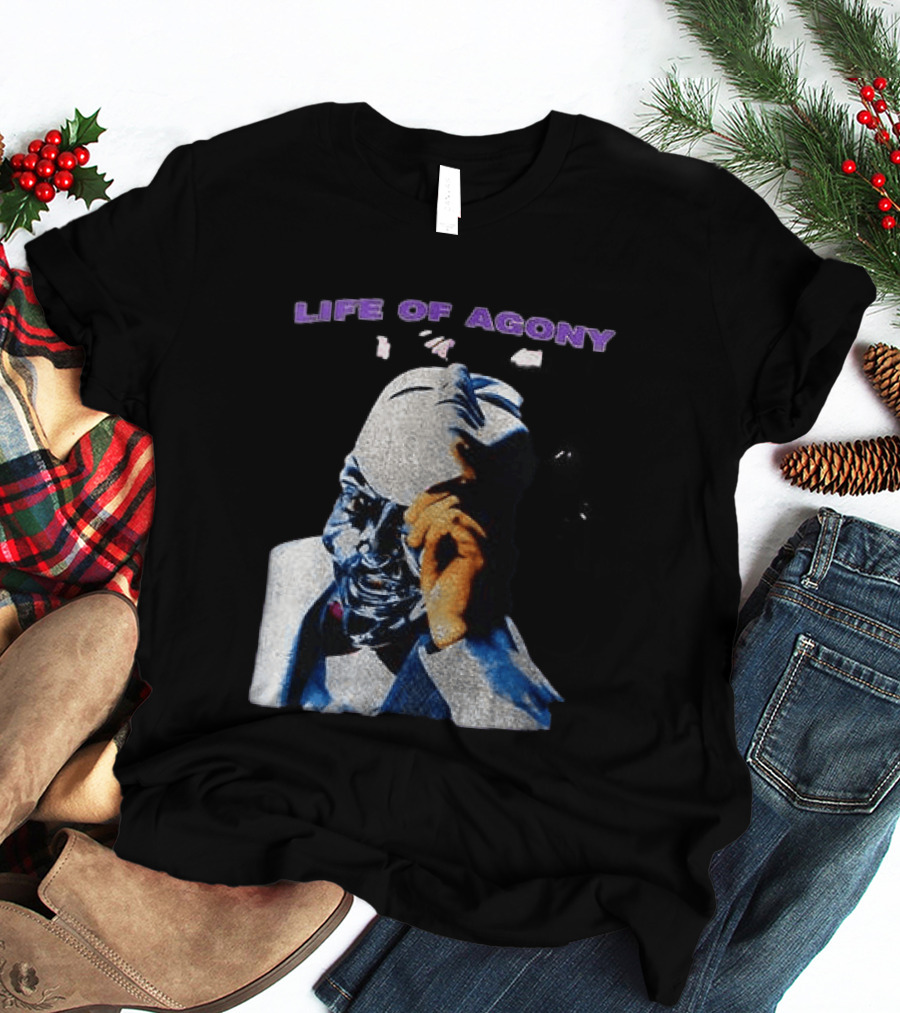 Life Of Agony Ugly Masked Face T-Shirt