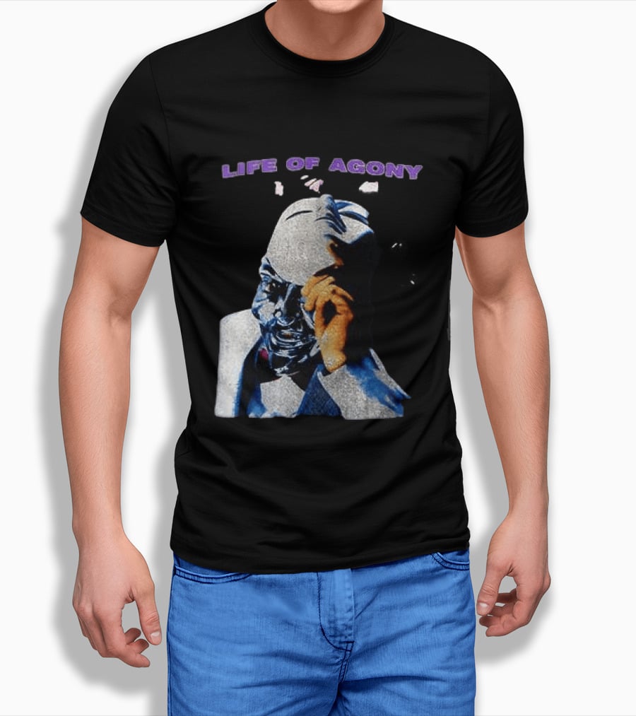 Life Of Agony Ugly Masked Face T-Shirt
