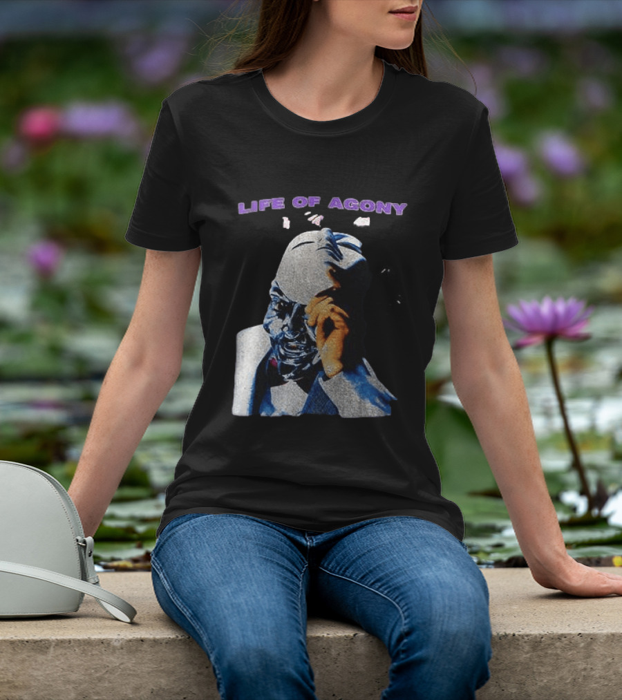Life Of Agony Ugly Masked Face T-Shirt