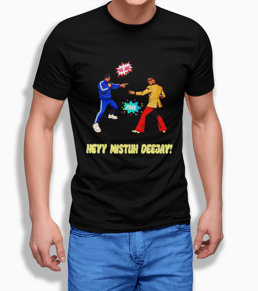 DJ Pee Wee Vs .Paak Heyy Mistuh Deejay The Romantic Tour Live 2026 T-Shirt