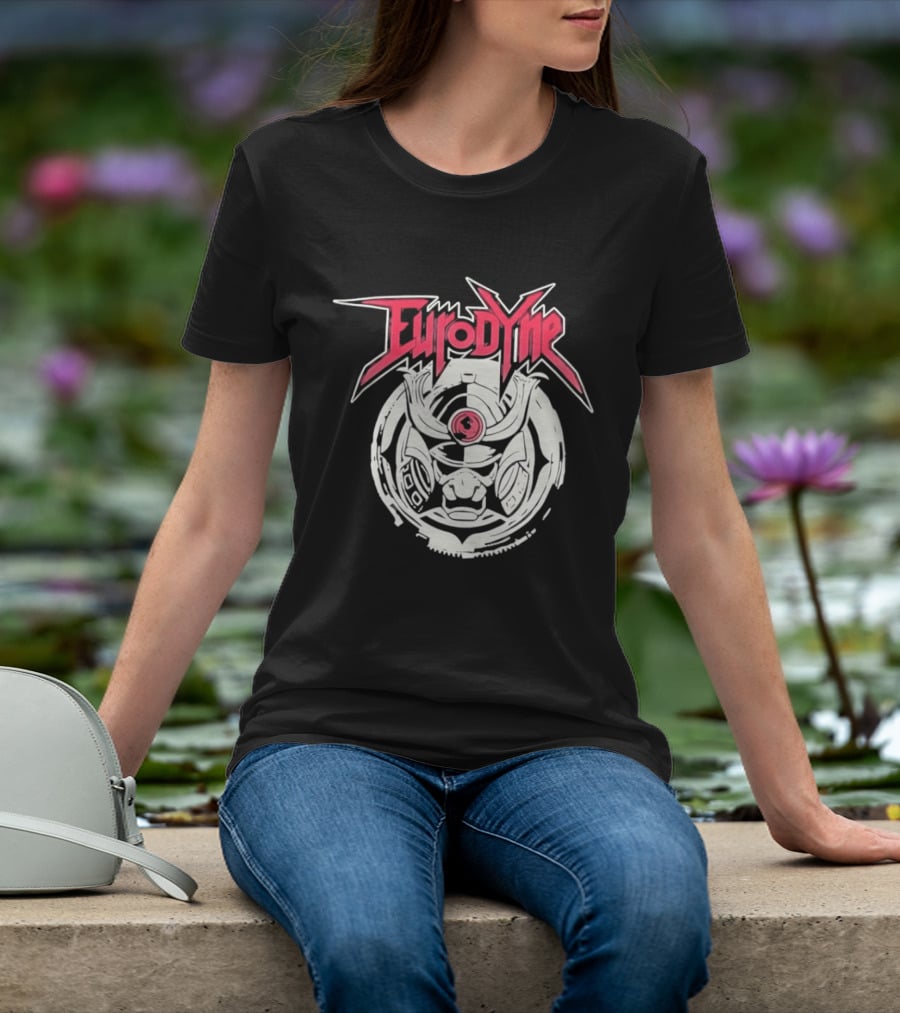 Eurodyne Samurai Cyberpunk Oni RCP77 T-Shirt