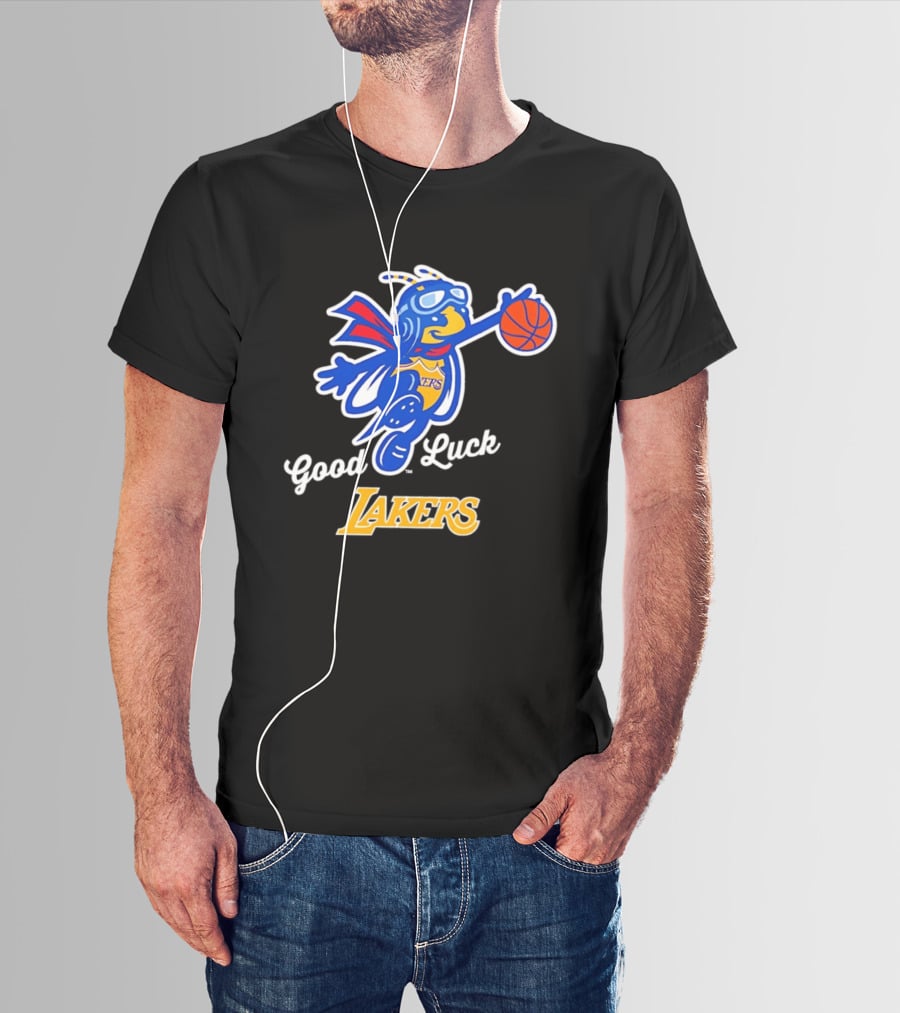 Good Luck Lakers Bee Basketball Team Spirit T-Shirt