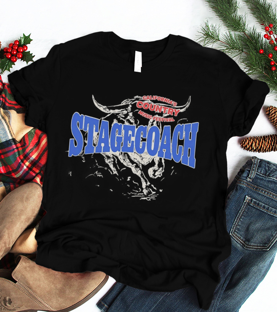 Stagecoach California's Country Music Festival 2026 Indio By The Horns Sand T-Shirt