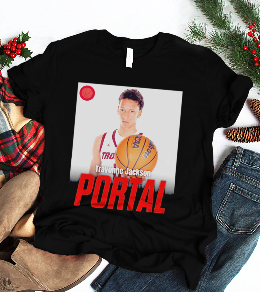 Travonne Jackson Portal NCAA Basketball T-Shirt