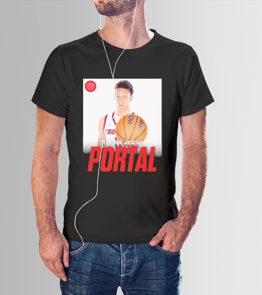 Travonne Jackson Portal NCAA Basketball T-Shirt