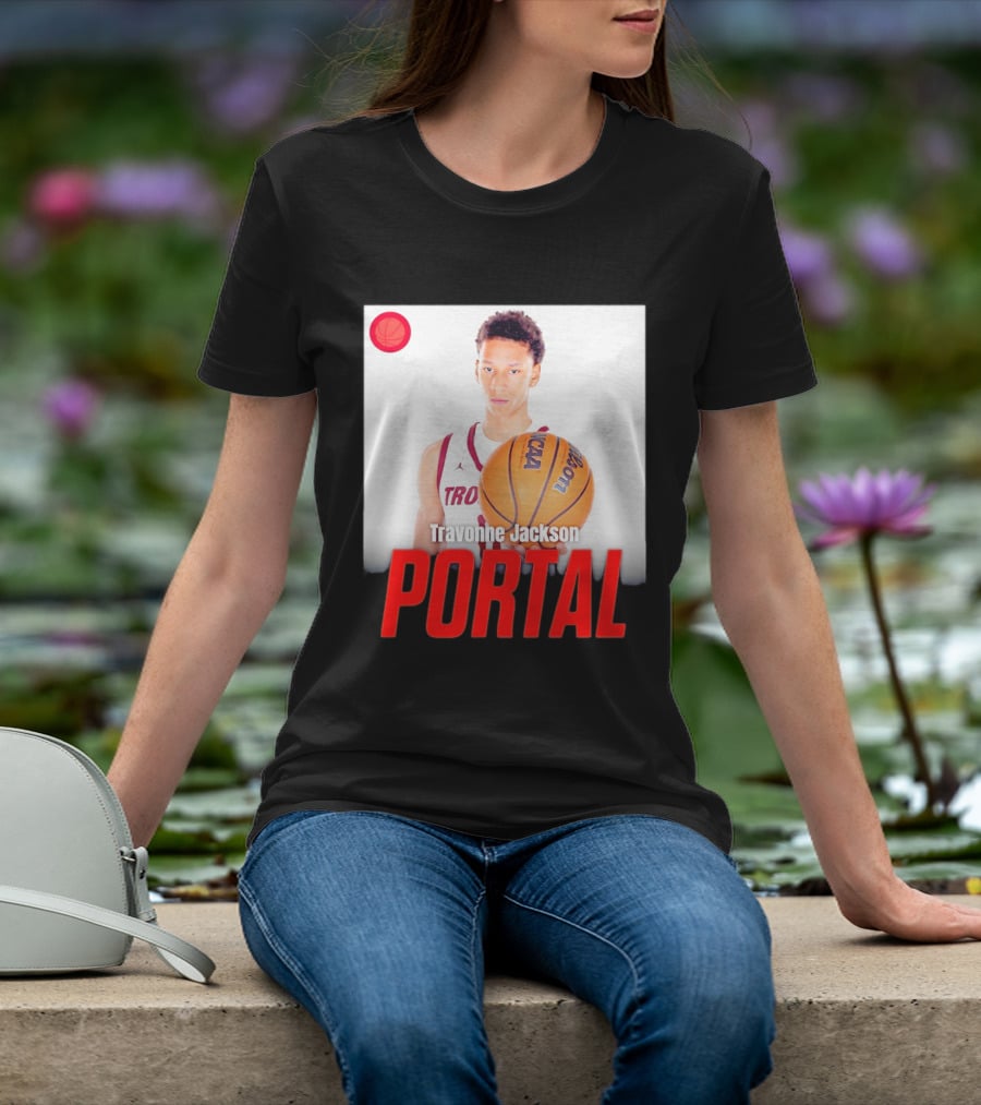 Travonne Jackson Portal NCAA Basketball T-Shirt
