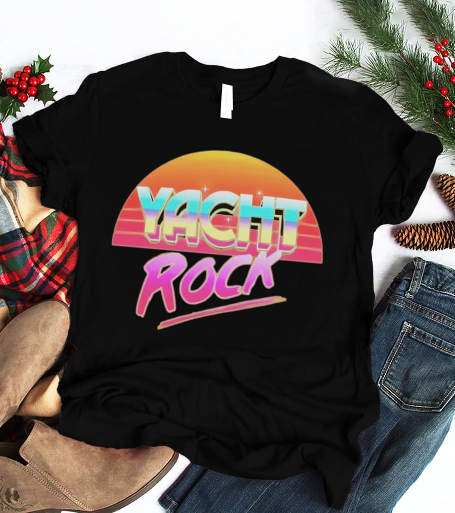 Yacht Rock Sunset Retro Vibes T-Shirt