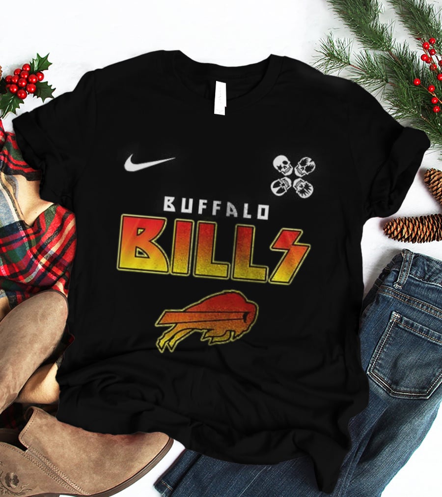 Buffalo Bills Rock And Roll All Nite Abbey Road T-Shirt