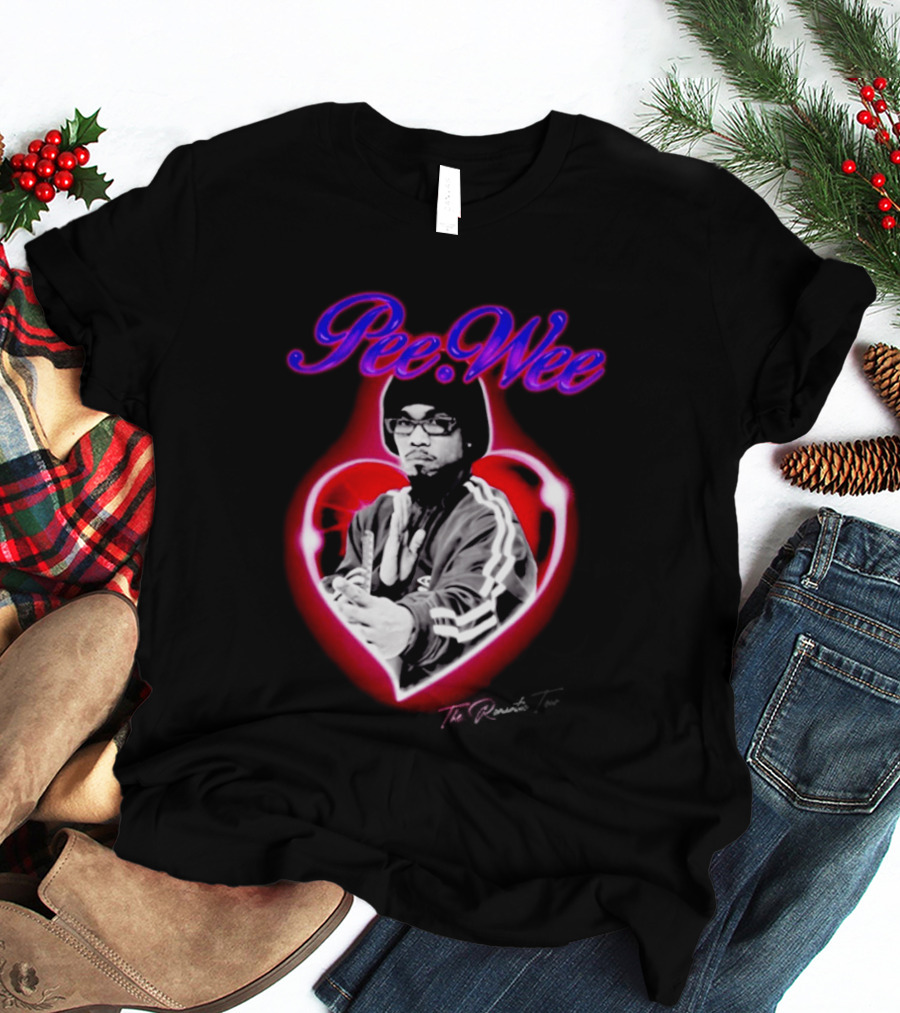 Pee Wee Heart Tour 2026 Anderson Paak Live Performance T-Shirt