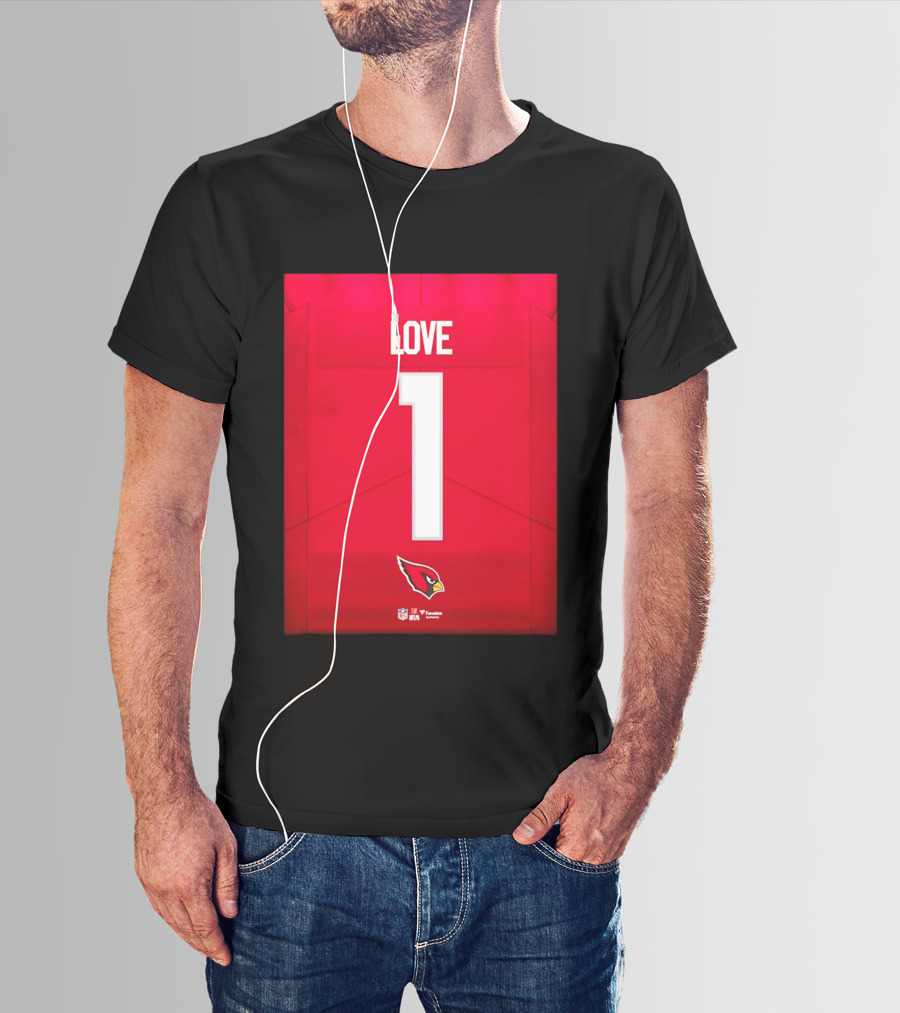 Arizona Cardinals 2026 Draft Love 1 Jersey T-Shirt