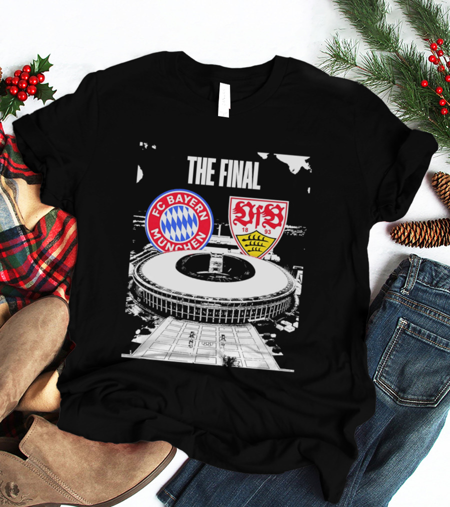 FC Bayern München Vs VfB Stuttgart The Final DFB Pokal 2026 T-Shirt