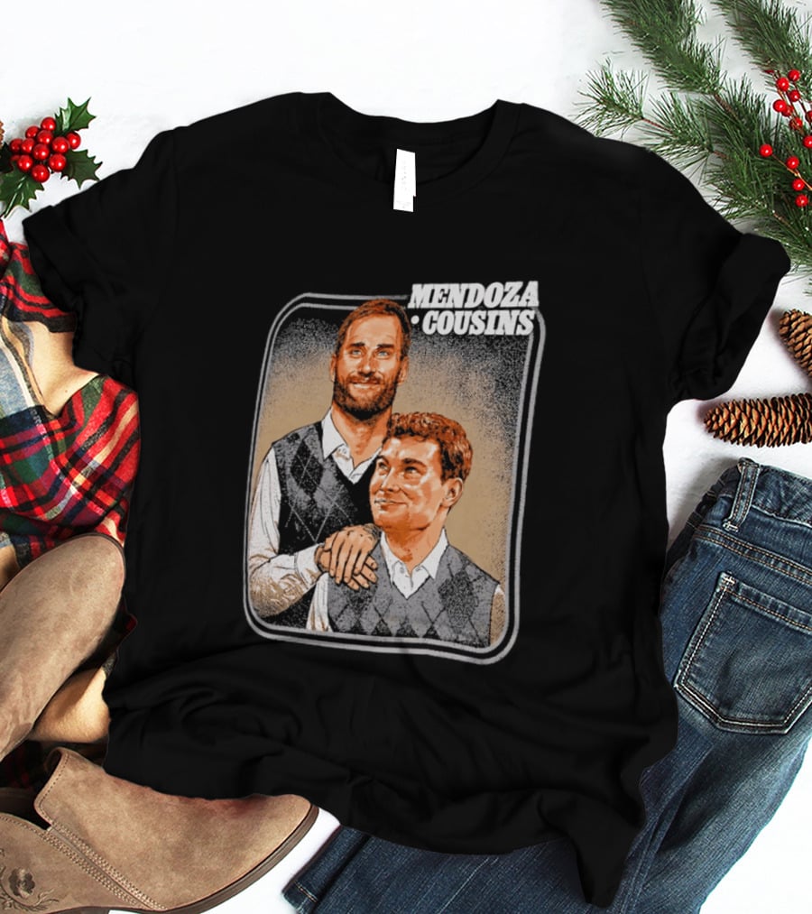 Mendoza Cousins Duo Sweater Vest Pairing T-Shirt