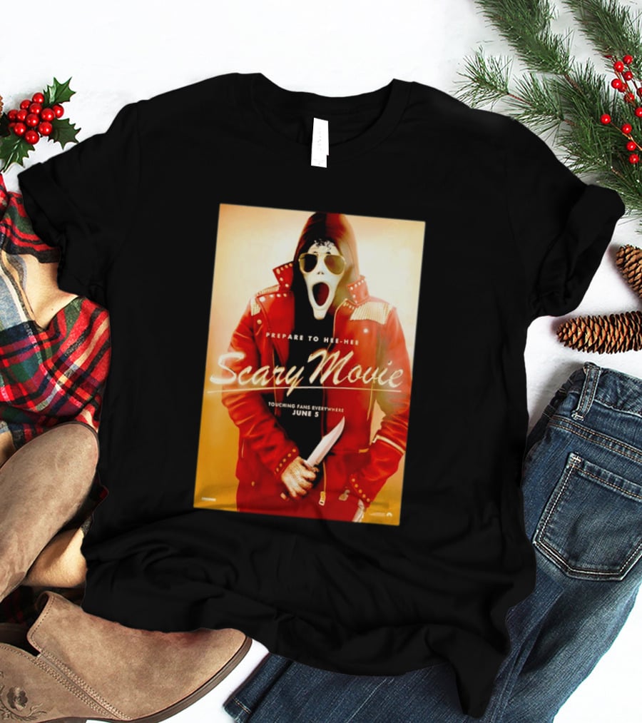Scary Movie Prepare To Hee Hee Touching Fans Everywhere June 5 Michael T-Shirt