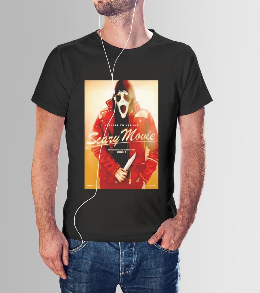 Scary Movie Prepare To Hee Hee Touching Fans Everywhere June 5 Michael T-Shirt
