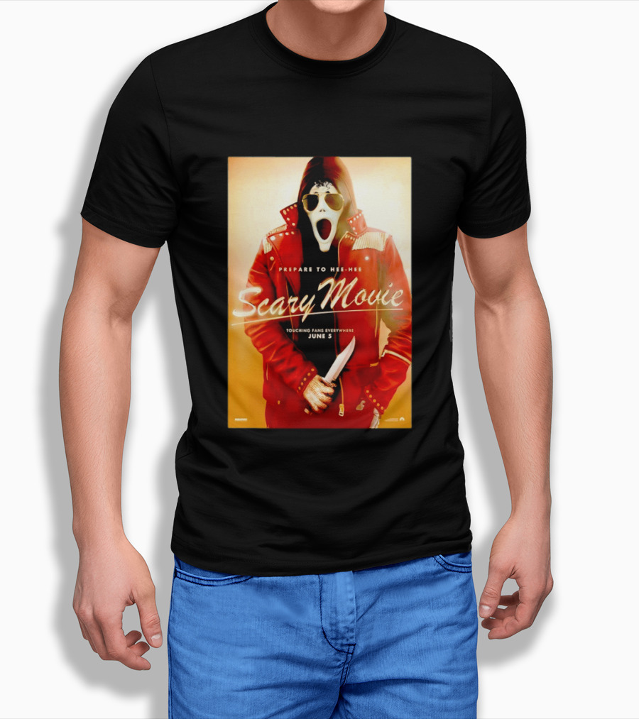 Scary Movie Prepare To Hee Hee Touching Fans Everywhere June 5 Michael T-Shirt