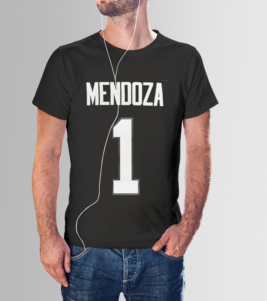 Las Vegas Raiders Fernando Mendoza Number 1 Jersey T-Shirt