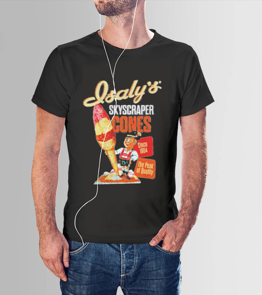 Isaly's Skyscraper Cones Since 1904 The Peak Of T-Shirt