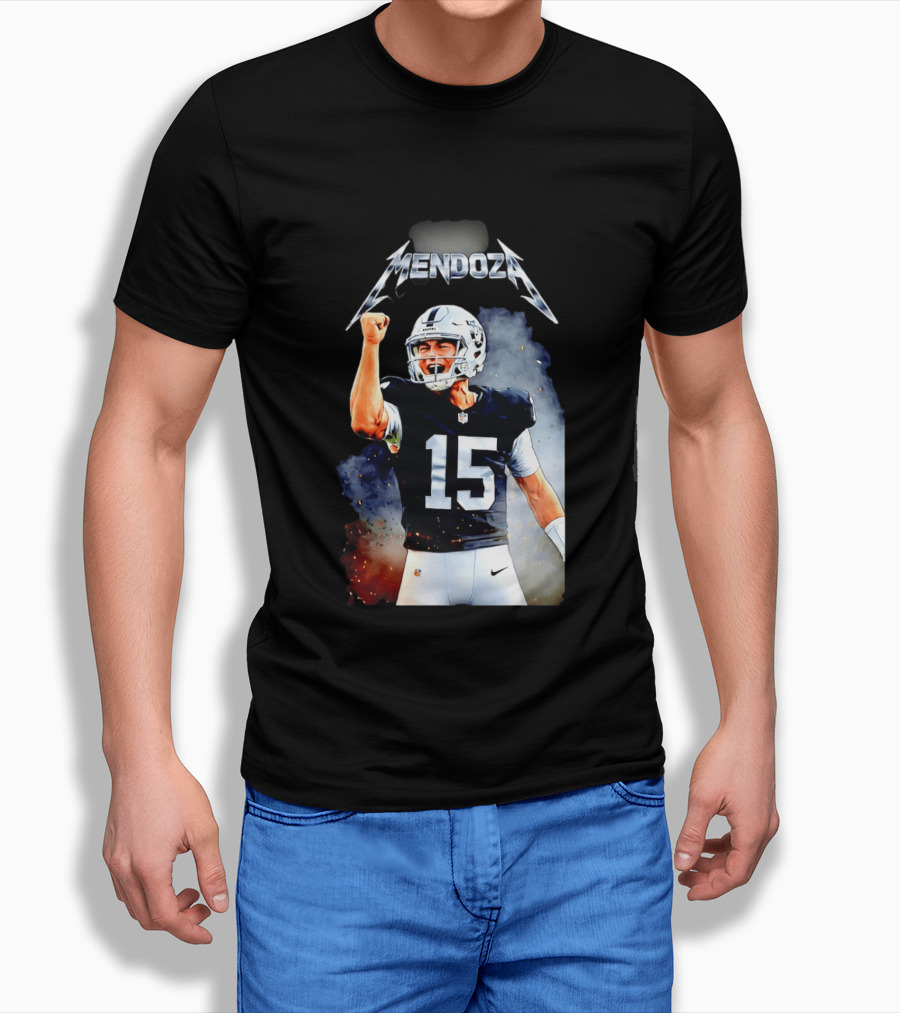 Mendoza Las Vegas Raiders 2026 Draft Fan Gear T-Shirt