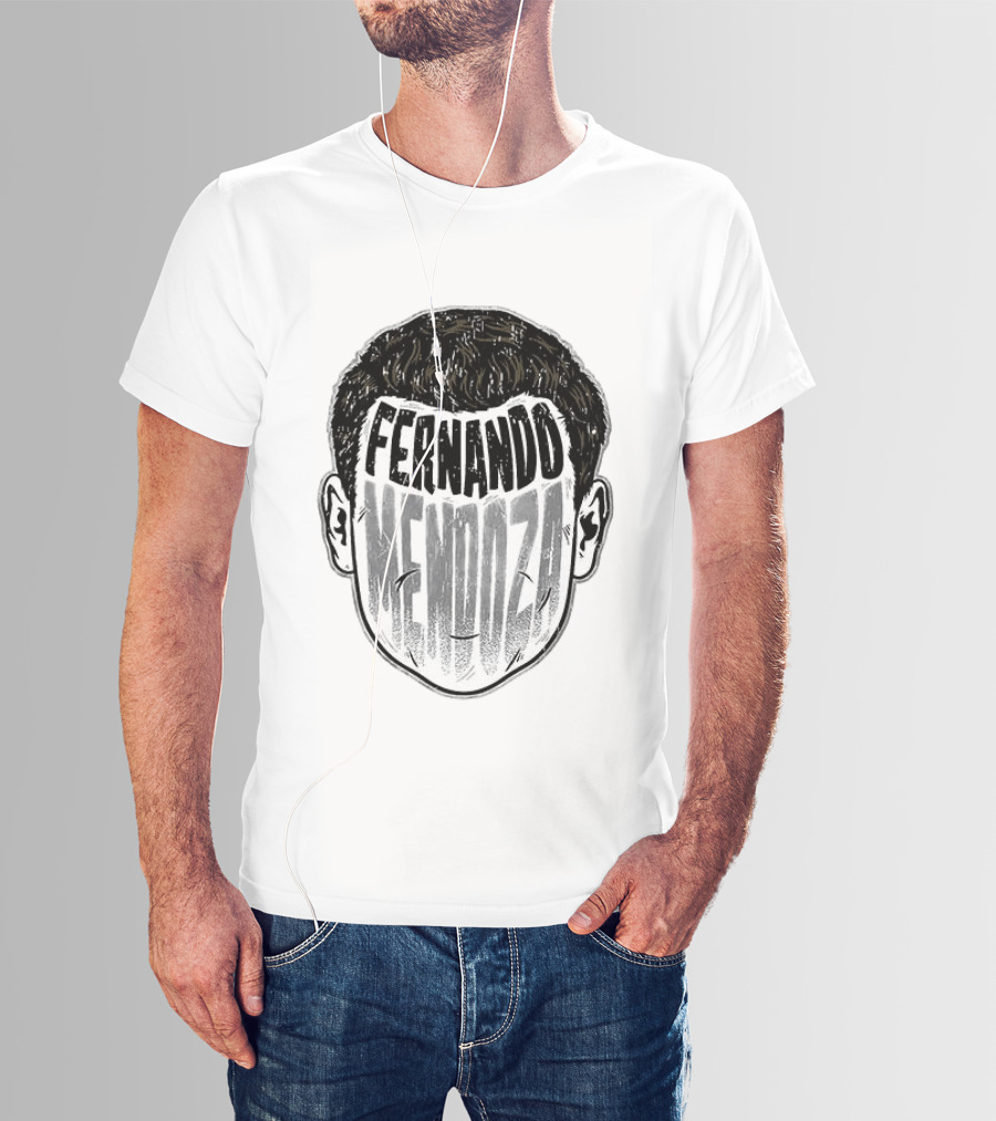 Fernando Mendoza Las Vegas Raiders NHL Face T-Shirt