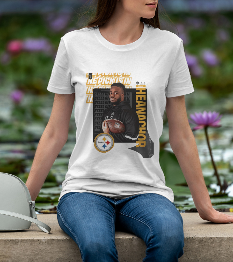 Max Iheanachor Steelers NFL Draft Round 1 Pick 21 2026 T-Shirt