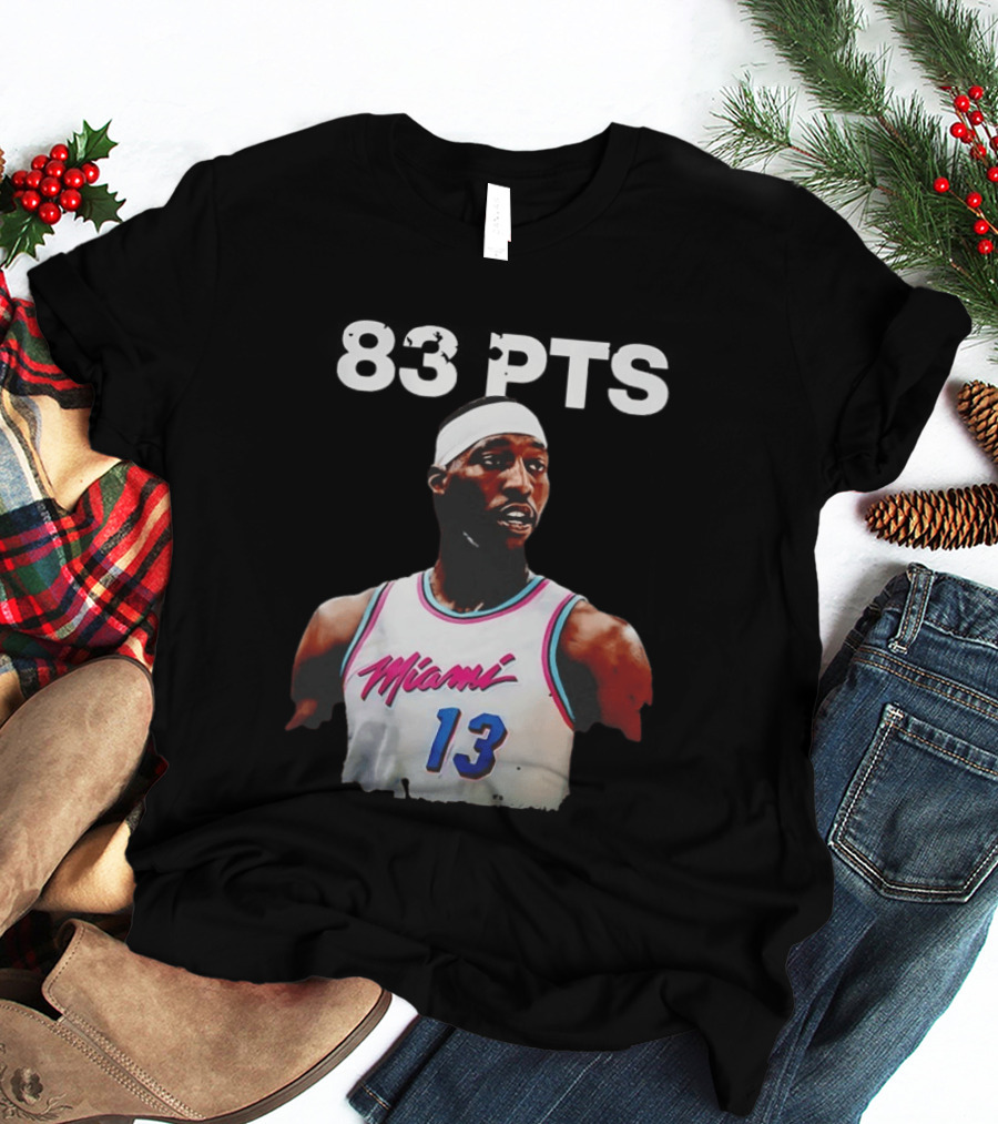 Bam Adebayo 83 PTS Miami 13 T-Shirt