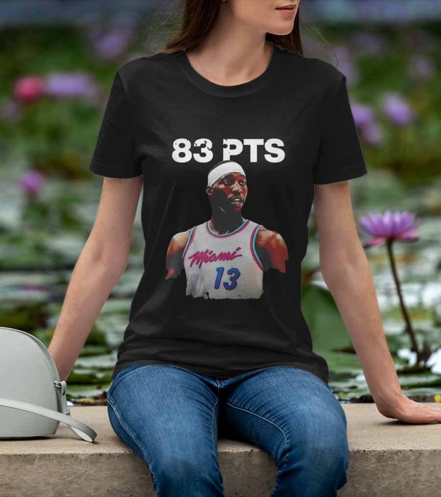 Bam Adebayo 83 PTS Miami 13 T-Shirt