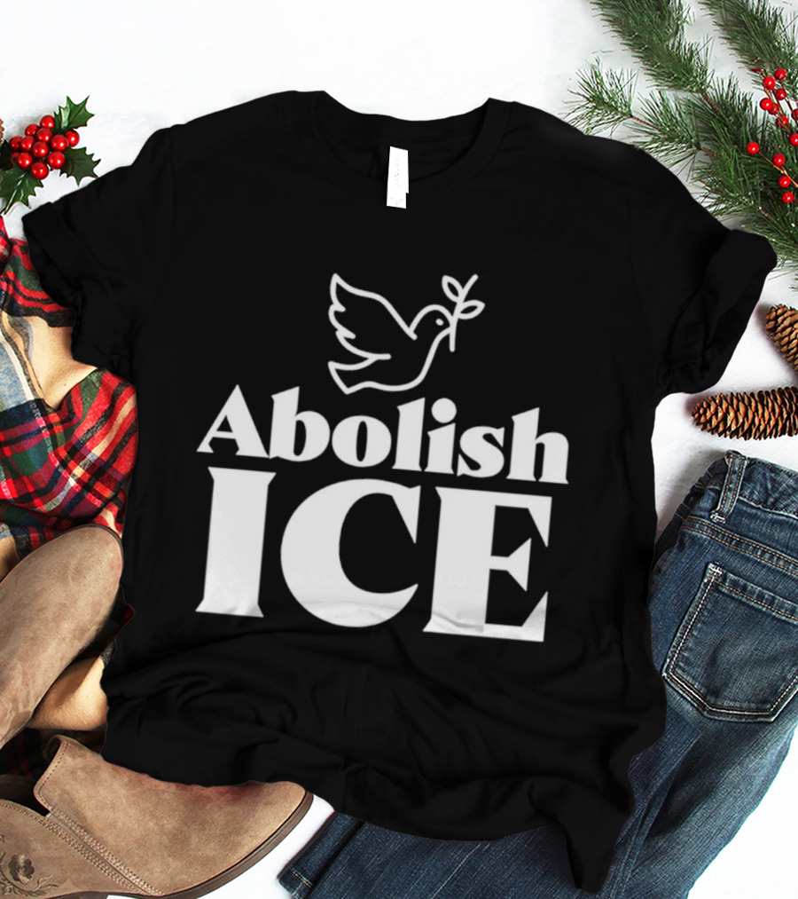 Abolish ICE 2026 Dove And Peace T-Shirt