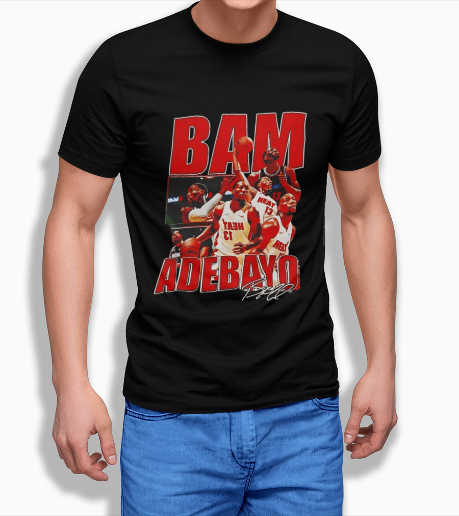 Bam Adebayo Heat Basketball Highlights And Scoring Feat T-Shirt