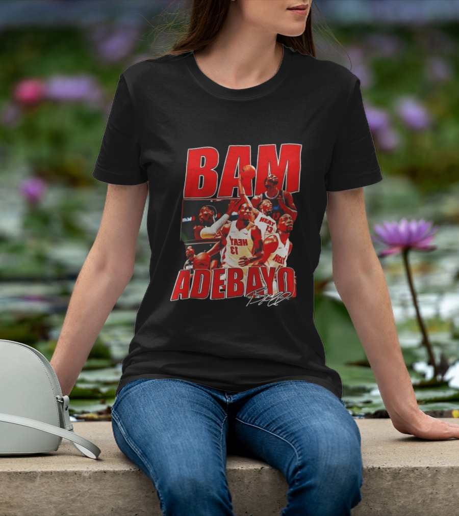 Bam Adebayo Heat Basketball Highlights And Scoring Feat T-Shirt