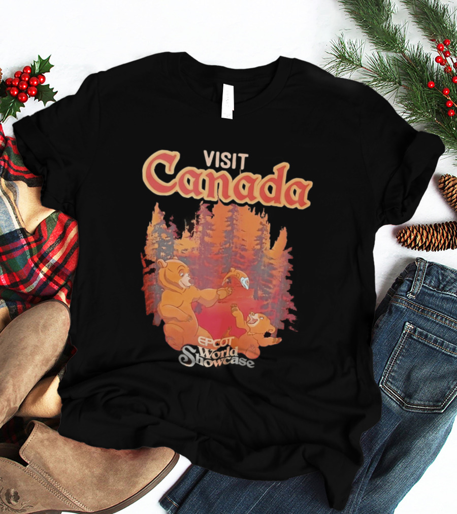 Visit Canada Kenai And Koda Epcot World Showcase T-Shirt