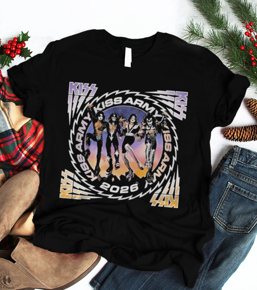 Kiss Army 2026 Vip Membership Exclusive T-Shirt