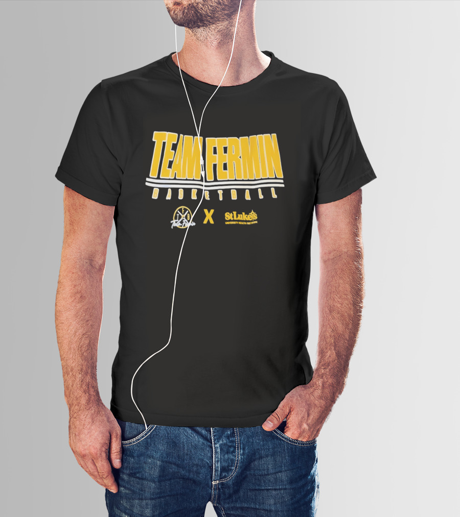 Team Fermin Basketball Collaboration St Luke's University Health Network T-Shirt