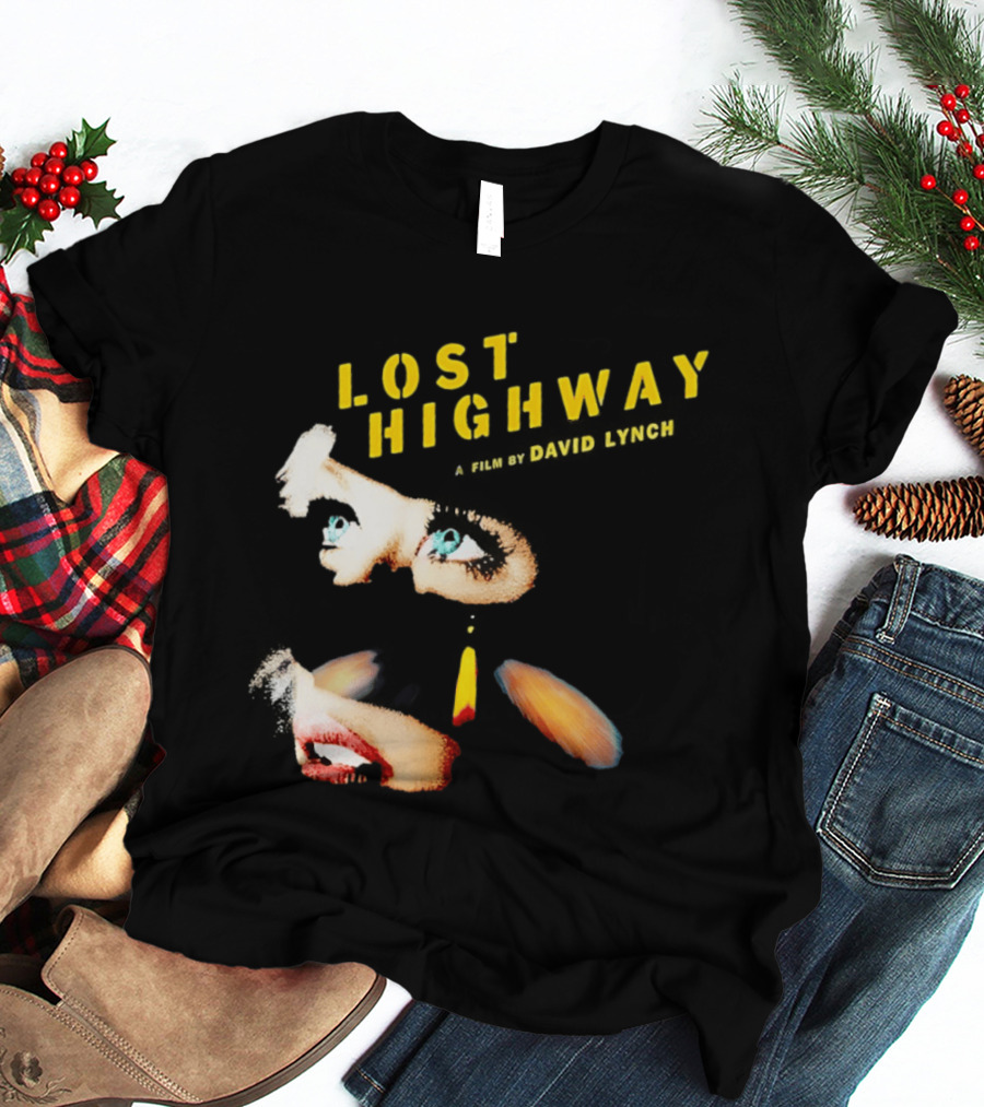 Lost Highway David Lynch Movie Surreal Elements Eyes Lips T-Shirt