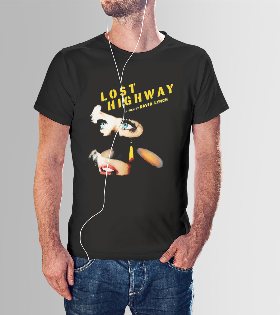 Lost Highway David Lynch Movie Surreal Elements Eyes Lips T-Shirt