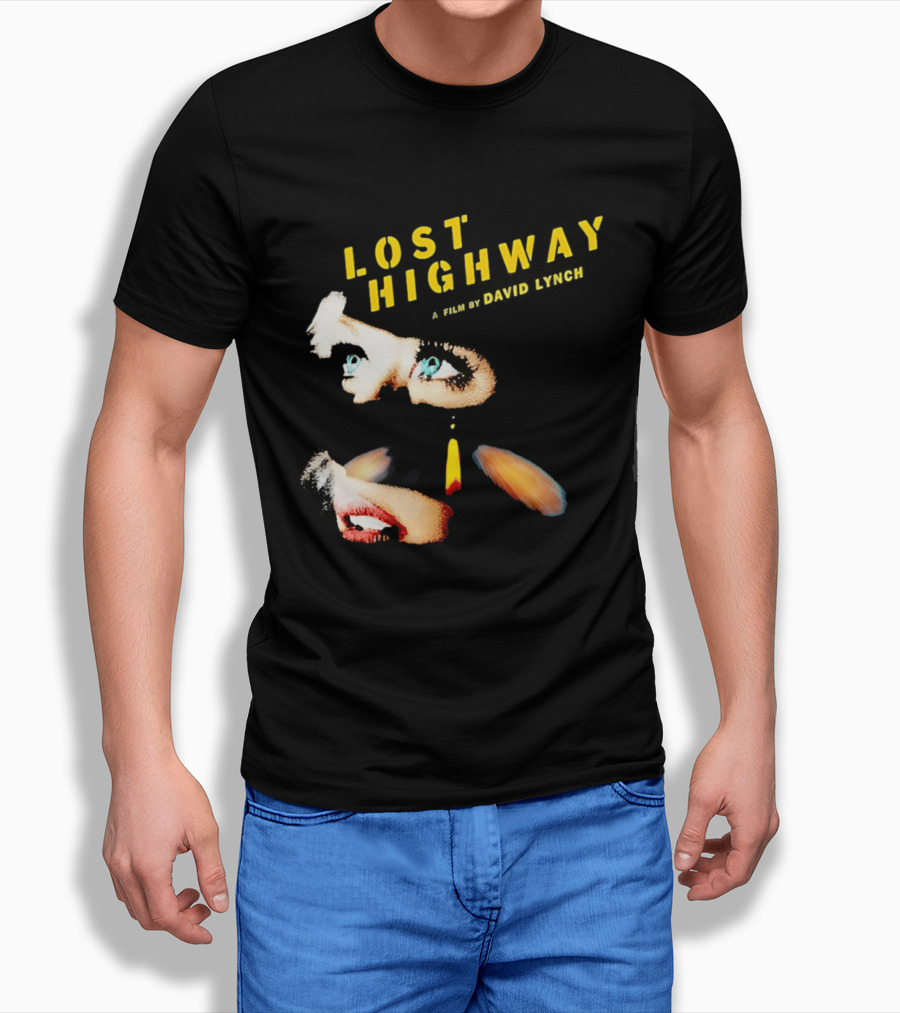 Lost Highway David Lynch Movie Surreal Elements Eyes Lips T-Shirt