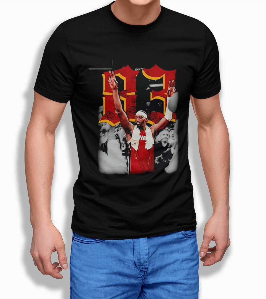 Miami Heat Bam Adebayo 13 Fan Collage T-Shirt