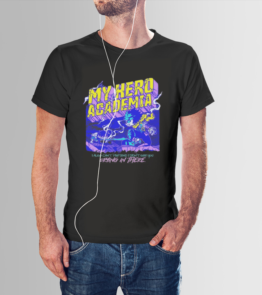 My Hero Academia Izuku Midoriya Crying In There Tomura Shigaraki T-Shirt