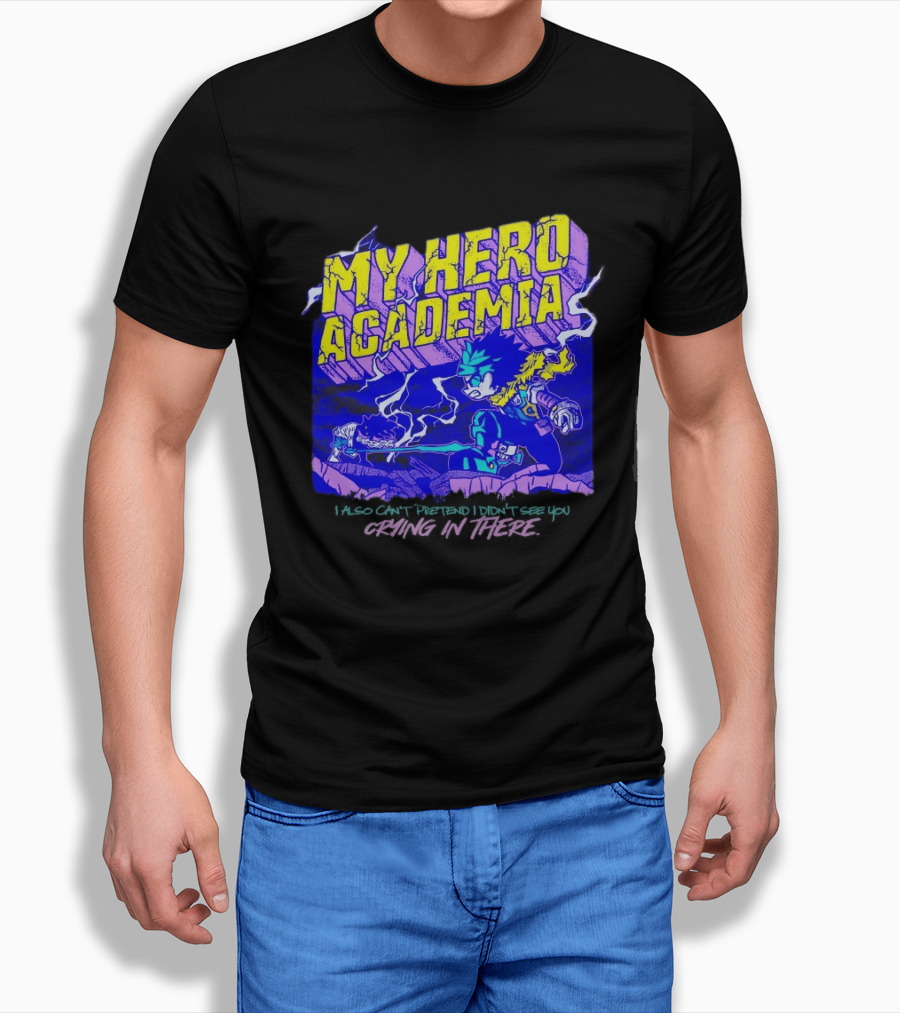 My Hero Academia Izuku Midoriya Crying In There Tomura Shigaraki T-Shirt