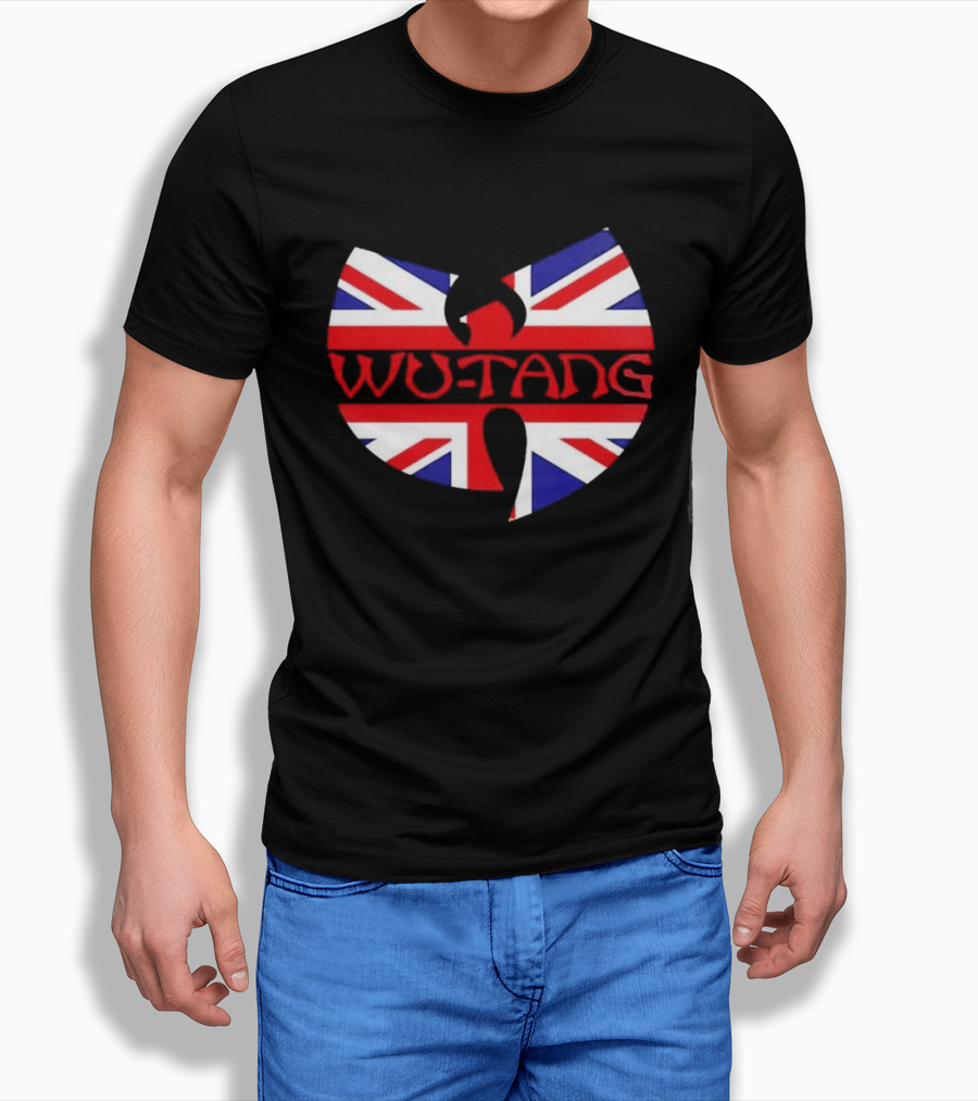 Wu Tang Clan Union Jack UK 2026 London Manchester Tour T-Shirt