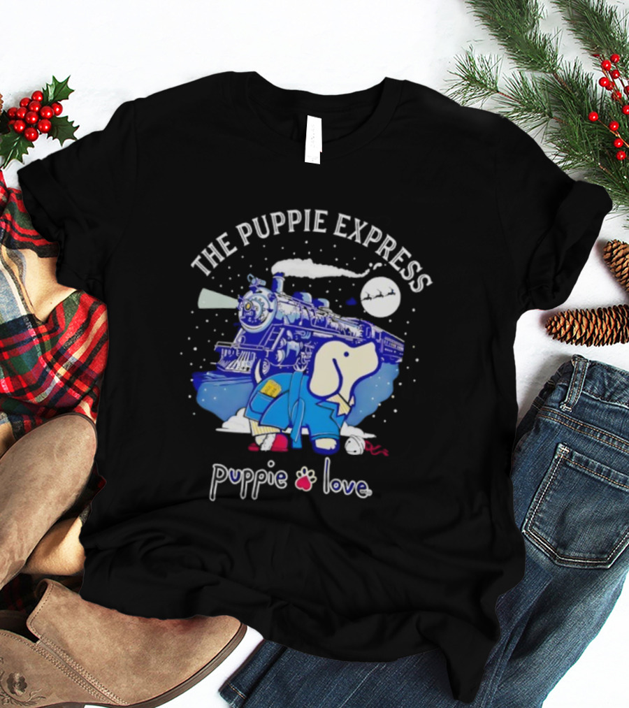 The Puppie Express Puppy Love Train Adventure T-Shirt