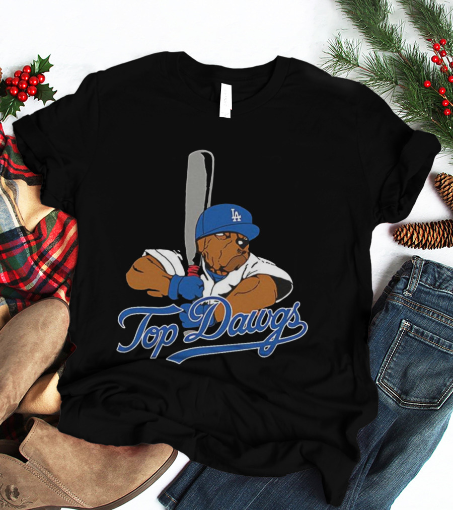 Top Dawgs LA Dodgers 2025 World Series Champion T-Shirt