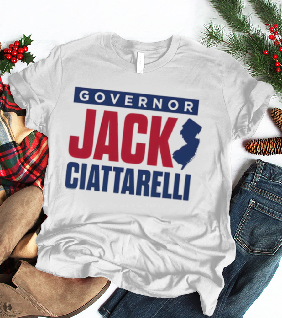 Governor Jack Ciattarelli 2025 New Jersey Campaign T-Shirt