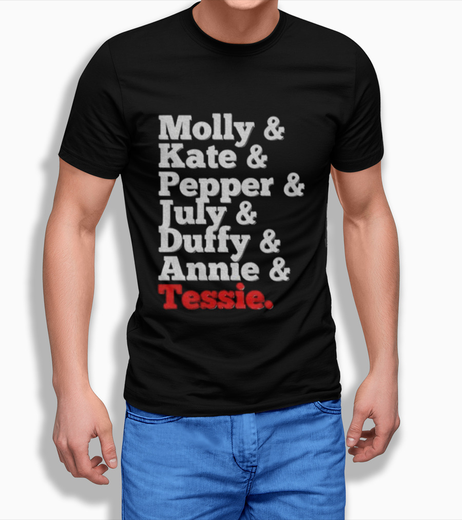 Molly Kate Pepper July Duffy Annie Tessie Musical Theatre Drama T-Shirt