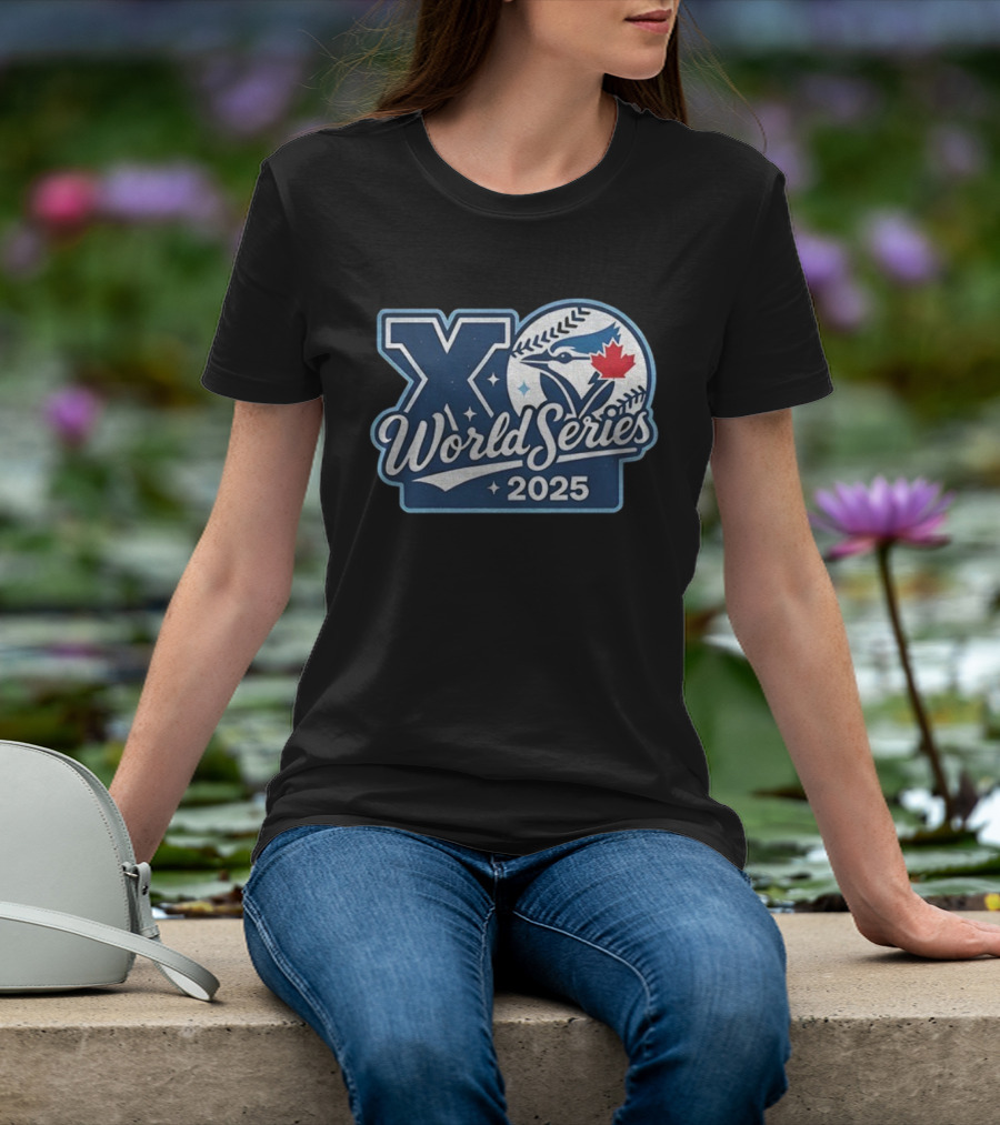 Toronto Blue Jays XO 2025 World Series Baseball Championship T-Shirt