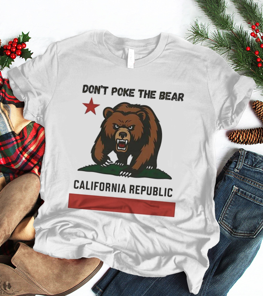 Don’t Poke The Bear California Republic Star Icon T-Shirt